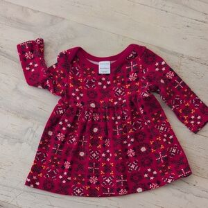 Hanna Andersson Pink Floral Kids Casual Dress